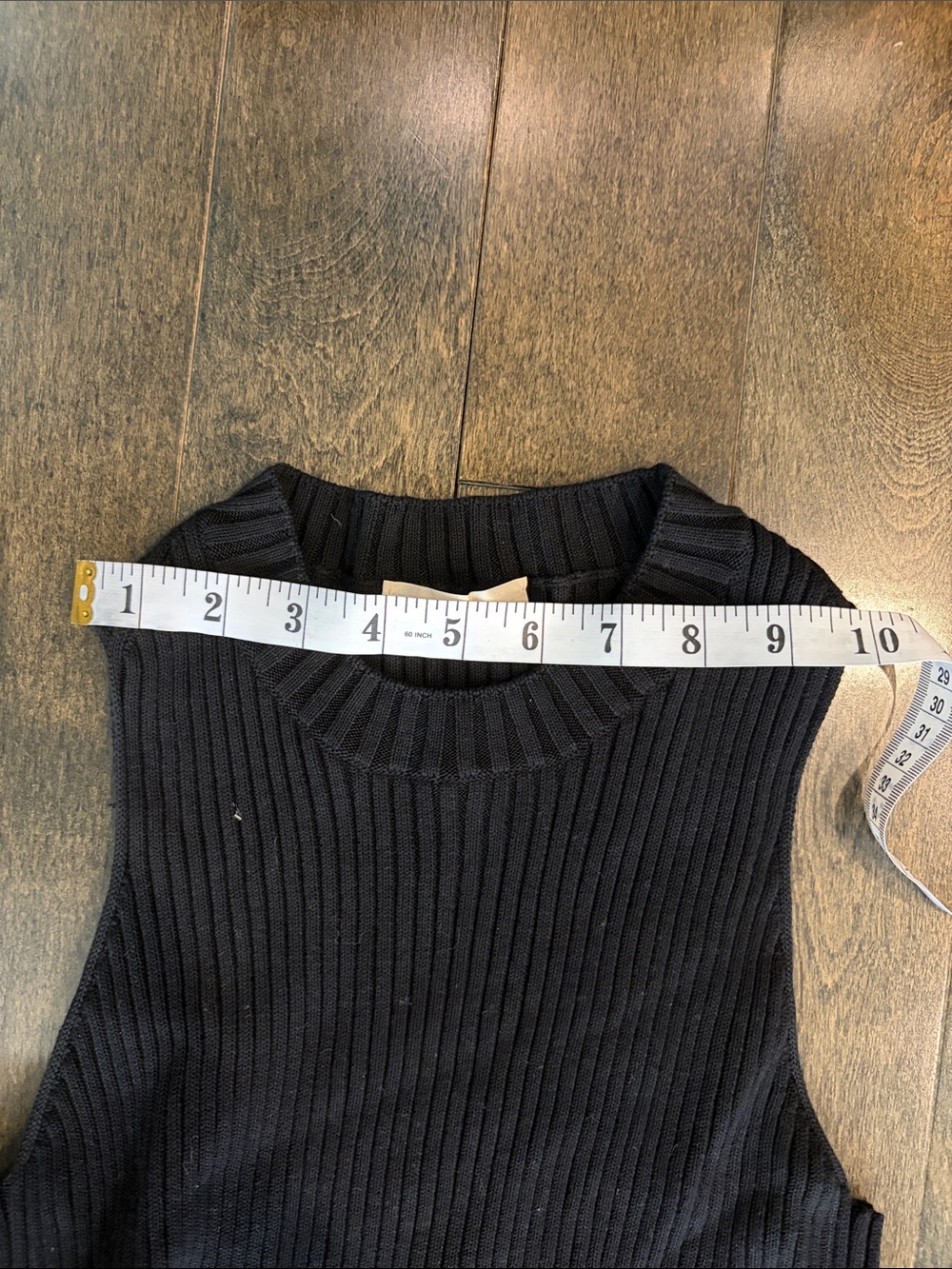 CÉLINE Black Ribbed Maxi Dress - Picture 5 of 10